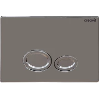 Кнопка смыва Creavit Drop GP200400 для инсталляции, хром