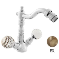 Смеситель для биде с донным клапаном Rav Slezak BRILLIANCE121.5/9SM