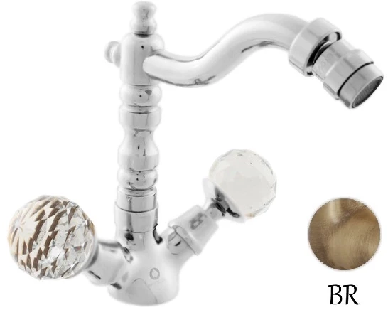 

Смеситель для биде с донным клапаном Rav Slezak BRILLIANCE121.5/9SM