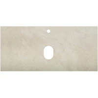Столешница 100 см Marmo Crema Opaco Belbagno KEP-100-MCO