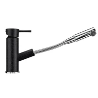 Смеситель для кухни Ulgran черный U-009-308