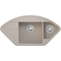 Кухонная мойка Pyramis Alinia Corner 1 1/2B 1D бежевый 070029501