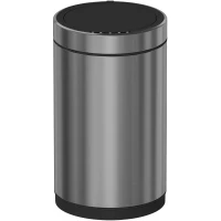 Мусорное ведро Timo Saona 13100/18 9л, сенсорное, вороненая сталь
