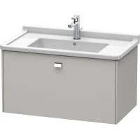 Тумба бетонно-серый матовый 82 см Duravit Brioso BR404201007