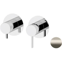 Смеситель для ванны Remer Metrica MC93ZPXV встраиваемый, нержавеющая сталь