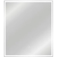 Зеркальный шкаф 70x80 см белый R Style Line Квартет СС-00002381