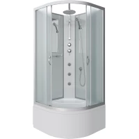 Душевая кабина 80x80x240 см Niagara NG-2307-14BKTG матовое