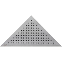 Декоративная решетка нержавеющая сталь AlcaPlast Triton