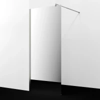 Душевая перегородка WasserKRAFT Rur 30W46BN-MR 110 см, профиль никель, стекло зеркальное