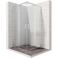 Душевой уголок 80x80 см Ambassador Kingston 14011119 прозрачное