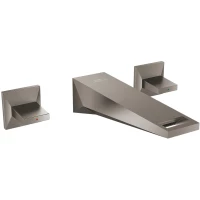 Смеситель для раковины Grohe Allure Brilliant 20628AL0 встраиваемый, без донного клапана, темный графит матовый