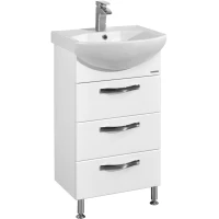 Тумба без раковины белый 47 см Акватон Ария 1A140201AA010