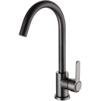 Смеситель для кухни Frud R42052-11 оружейная сталь