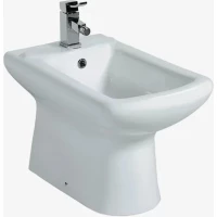 Биде напольное CeramaLux 9104С белый