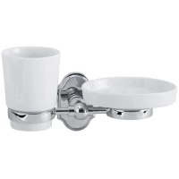 Стакан с мыльницей Veragio Stanford Cromo VR.STD-7743.CR