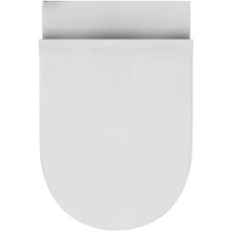 Унитаз подвесной Berges Puma XL 082126  безободковый, с сиденьем микролифт, белый
