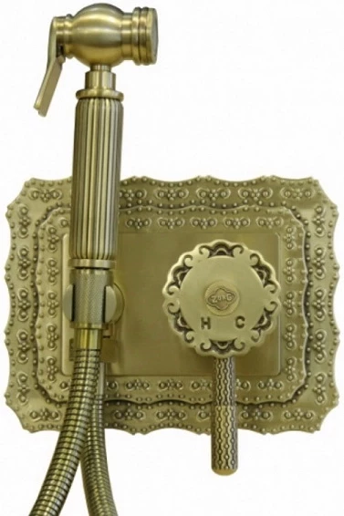 Гигиенический душ Zorg Antic A 116 BD-BR со смесителем, бронза