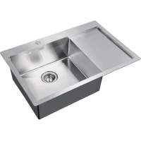 Кухонная мойка Zorg R 7851-L 78x51 см, нержавеющая сталь 