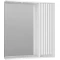 Зеркальный шкаф Brevita Balaton BAL-04075-01-П 73x80 см R, с подсветкой, выключателем, белый матовый - 2