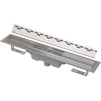 Душевой трап (лоток) AlcaPlast APZ1001 Hope APZ1001-950 + HOPE-950L 94,4 см, с решеткой, перфорированный, хром