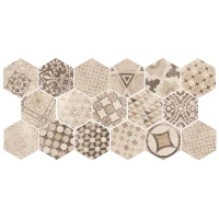 Декор Equipe Hexatile Cement Garden Sand 17,5x20