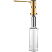 Дозатор 350 мл золотой матовый Paulmark Kraft D003-BG