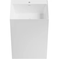 Раковина Wellsee Doux 230501000 70x50 см, напольная, белый