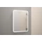 Зеркальный шкаф Misty Элиот МВК017 60x80 см L, с LED-подсветкой, сенсорным выключателем, диммером, белый матовый - 1