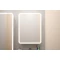Зеркальный шкаф Misty Элиот МВК017 60x80 см L, с LED-подсветкой, сенсорным выключателем, диммером, белый матовый - 2