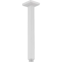 Кронштейн для верхнего душа Boheme Qubic 629-QUBIC-MW 300 мм, потолочный, белый матовый