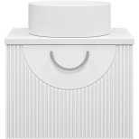 Изображение товара тумба под раковину misty ярина п-яри-09060-011я 59 см, подвесная, белый матовый