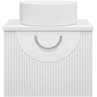 Тумба под раковину Misty Ярина П-Яри-09060-011Я 59 см, подвесная, белый матовый