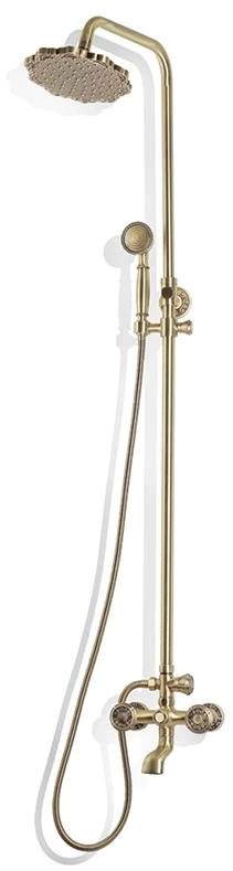 Душевая система Bronze De Luxe Royal 10121F презервативы luxe royal classic гладкие 3 шт