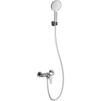 Смеситель для душа Wonzon & Woghand Alfa WW-AE3102-CR с душевым гарнитуром, хром