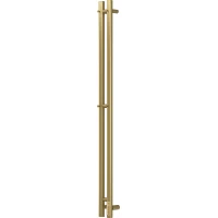 Полотенцесушитель электрический APEXTERMO Luna LN10111GL 1090x112, диммер правый, золотой матовый