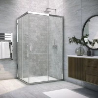 Душевой уголок Vegas Glass ZA-F TUR NOVO 120*70 08 crystalvision 120x70 см, профиль хром, стекло прозрачное