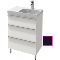 Тумба черный глянец 62 см Jacob Delafon Odeon Up EB991D-274