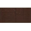 Бордюр Каир 4Д  коричневый 14.7x29.8