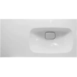 Изображение товара раковина misty барселона фр-00003478 90,2x45,2 см r, накладная, белый