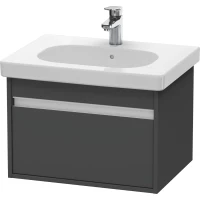 Тумба графит матовый 60 см Duravit Ketho KT667004949