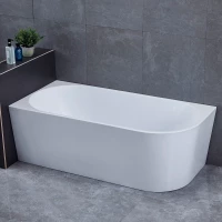 Акриловая ванна Vincea VBT-402-1600L 160x75 см L, угловая, белый