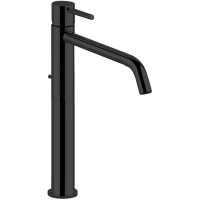 Смеситель для раковины Gessi Via Tortona 18605#299 с донным клапаном, черный матовый