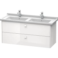 Тумба белый глянец 122 см Duravit Brioso BR414402222