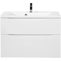 Тумба Bianco Lucido 79,6 см BelBagno Marino MARINO-H60-800-2C-SO-BL-P
