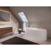 Акриловая ванна Riho Devotion Wall Fall B096003005 180x80 см, белый