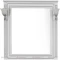 Зеркало 90x96,3 см белый серебряная патина Aquanet Паола 00181769 - 7