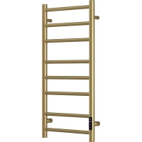 Полотенцесушитель электрический APEXTERMO Stella ST00184GLB 800x432, диммер правый, золотой матовый