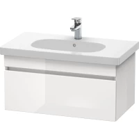 Тумба белый глянец 80 см Duravit DuraStyle DS638402222