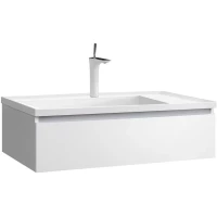 Тумба белый глянец 98,8 см Belux Фаворит НП 100-01 4810924263179