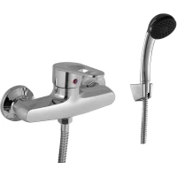 Смеситель для душа Plstart PL2006 с душевым гарнитуром, хром